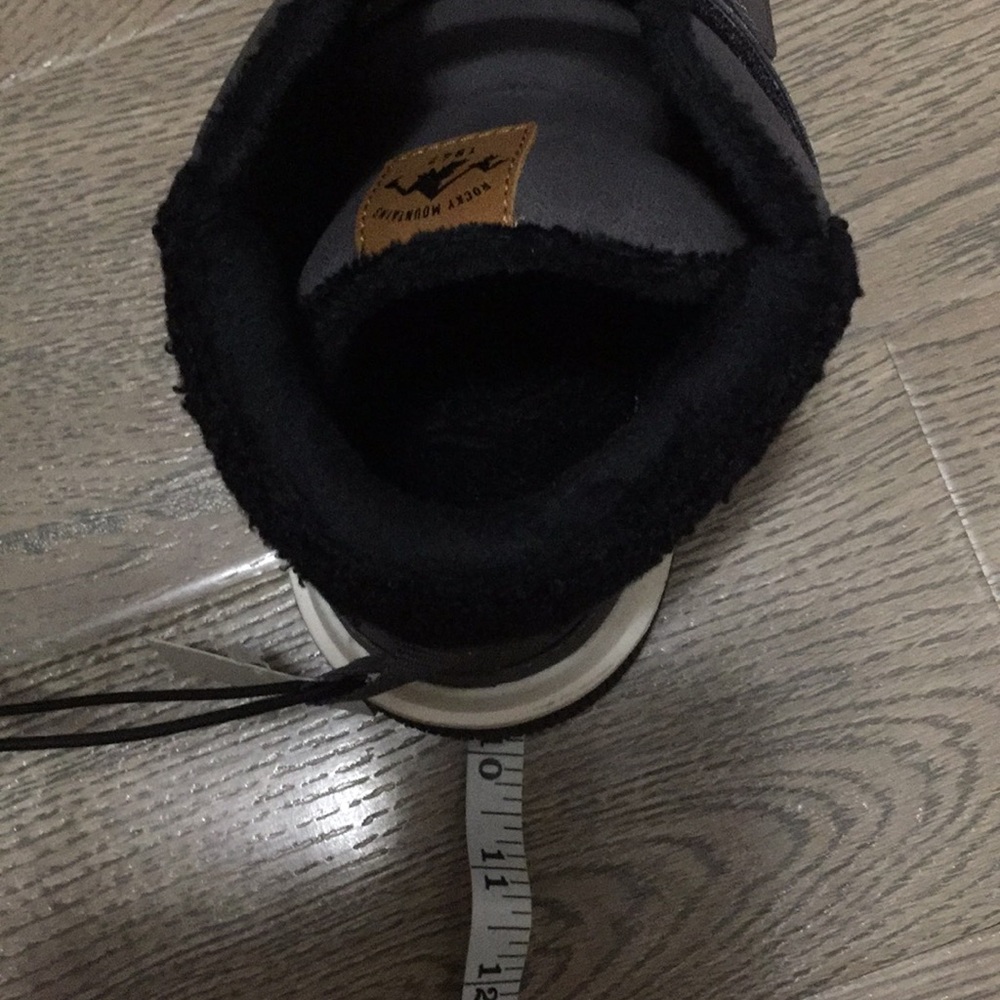 H&M boys Sz 2.5/34 warm lined hi top boot sneaker - Picture 10 of 14